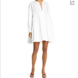 Anine Bing Addison Dress in White size small NWT